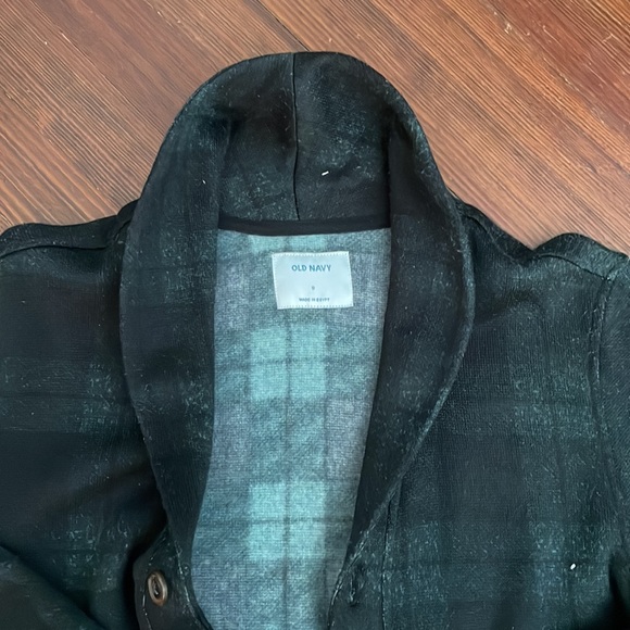 Old Navy Lightweight Plaid Jacket - Picture 2 of 4